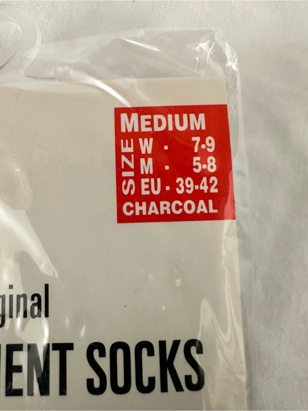 Foot Alignment After Hours Socks - Charcoal (Medium)